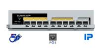 STONET POE ST110GHPDI-2G-130 8+2 Port Fast Ethernet POE Switch - Emniyet Kilitli 130W - 2